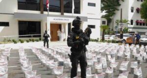 La droga confiscada por las autoridades dominicanas. Inter News Service