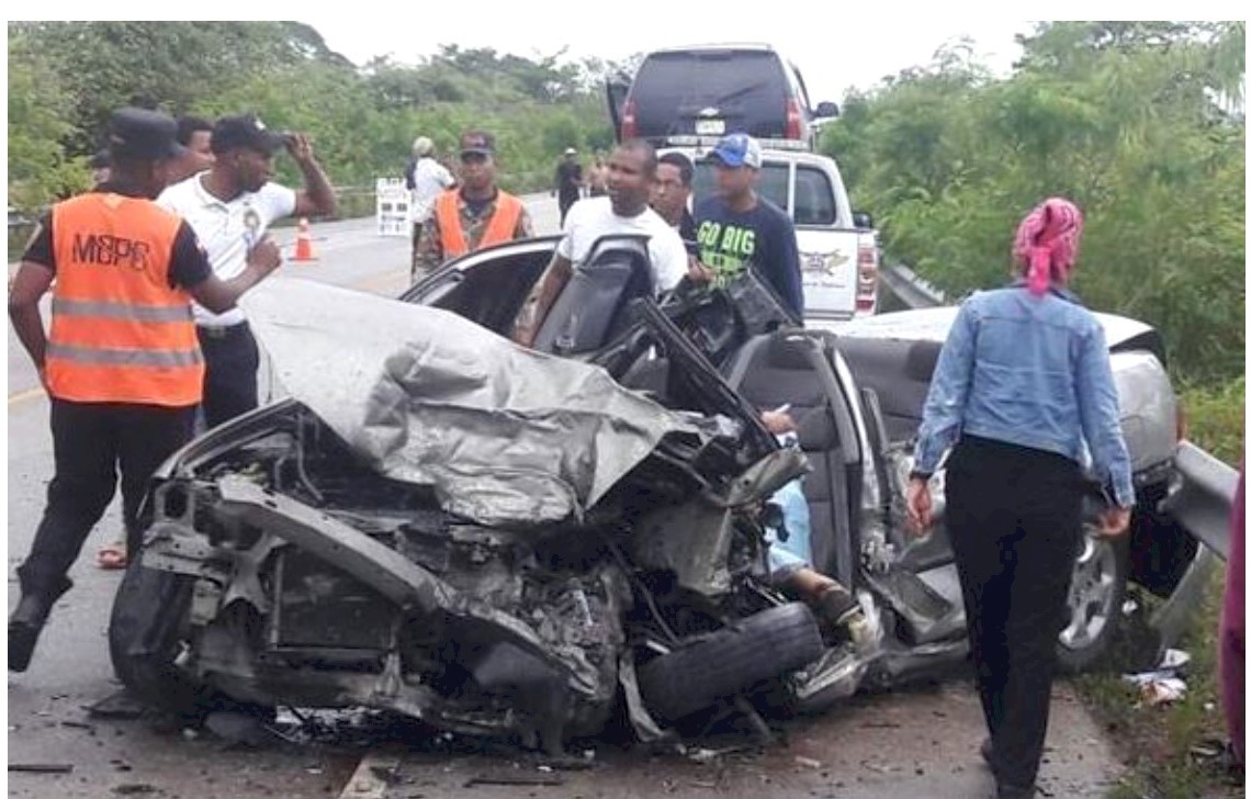 A escala mundial, la República Dominicana figura como el país con mayor tasa de mortalidad por accidentes viales. Inter News Service