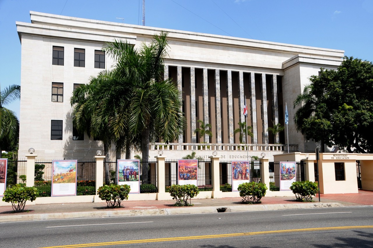 Sede del Ministerio de Educación de la República Dominicana. Inter News Service