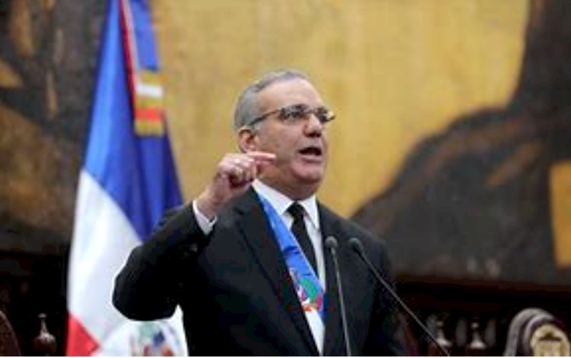 Los discursos del presidente Luis Abinader siempre son cuestionados por la oposición política. Inter News Service