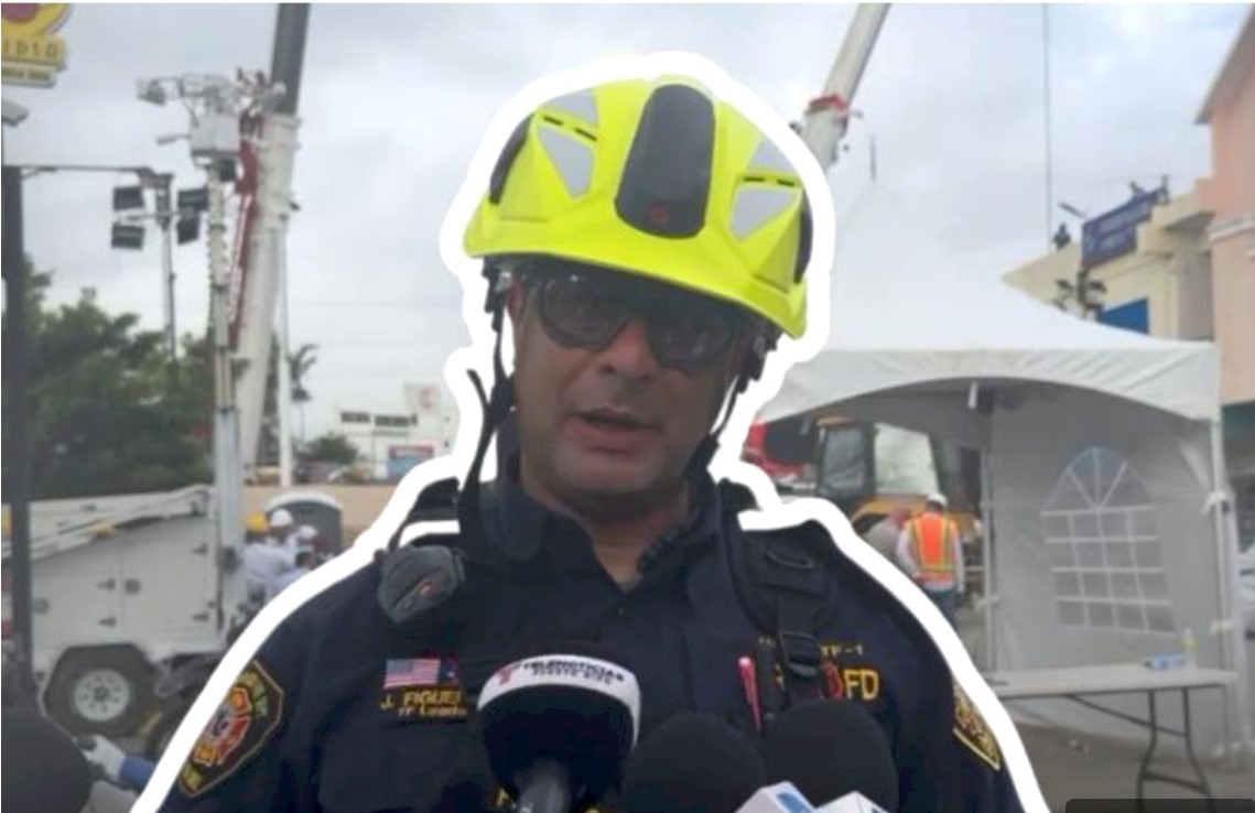 El teniente coronel puertorriqueño Joel Figueroa ofreció detalles sobre tareas de rescate. Inter News Service