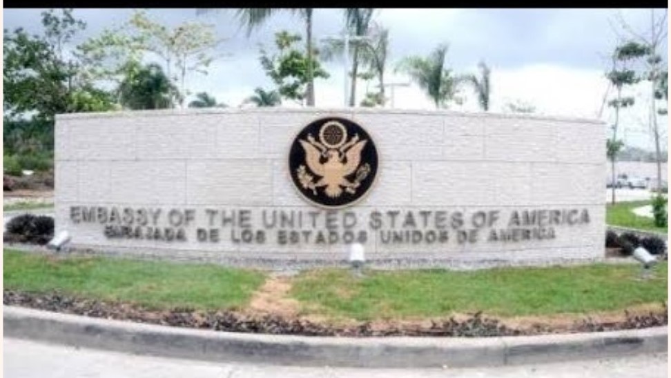 Imagen de archivo de la embajada estadounidense en República Dominicana. Inter News Service