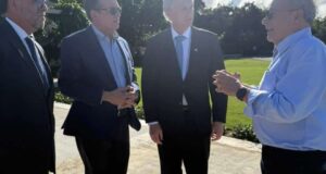 El recibimiento al presidente electo de Chile, José Antonio Kast, en el aeropuerto de Punta Cana. (Fuente externa). Inter News Service