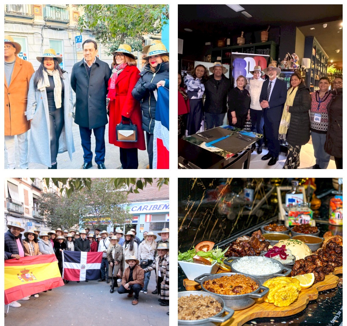 Imágenes de la segunda edición del Festival Gastronómico RD Exquisita 2026, celebrada en Madrid. (Fuente externa). Inter News Service