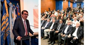 El charlista Joan Barata mientras se dirigía a los asistentes a la conferencia organizada por Funglode. (Fuente externa). Inter News Service