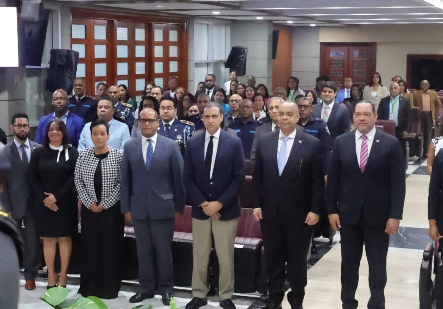 Acto en el que la Dirección Nacional de la Defensa Pública dio a conocer la campaña de protección legal para personas extranjeras. /Fuente externa. Inter News Service