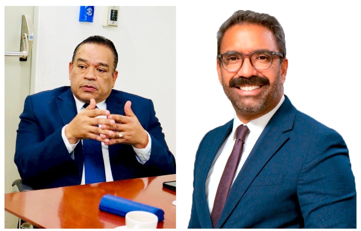 José Rubén Gonell Cosme, director de la Oficina Nacional de Derecho de Autor y Nelson Jiménez, gerente de la Gestión Colectiva de Productores Audiovisuales. (Fuente ONDA). Inter News Service