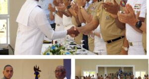 Imágenes de la ceremonia de graduación de los nuevos marineros dominicanos. (Fuente ArmadaRD). Inter News Service