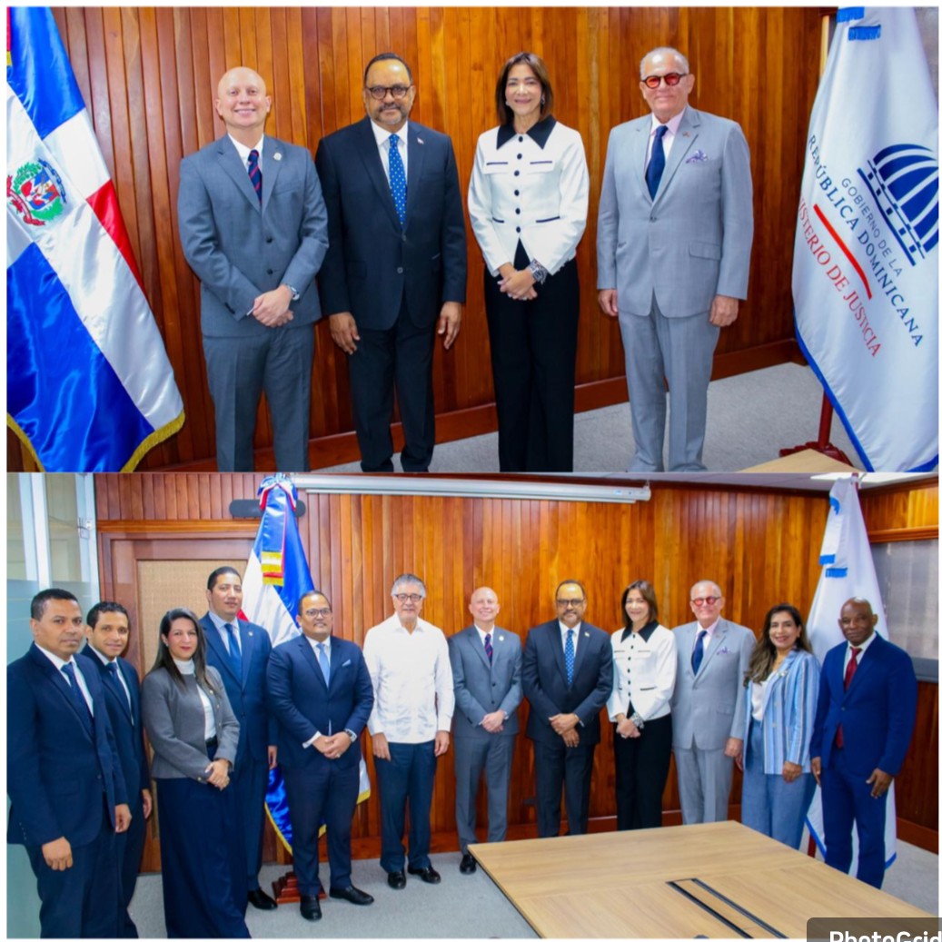 Imágenes del encuentro de funcionarios judiciales puertorriqueños con sus homólogos dominicanos. (Fuente externa). Inter News Service