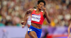 La velocista dominicana Marileidy Paulino ganó con amplia ventaja a sus rivales. (Fuente externa). Inter News Service