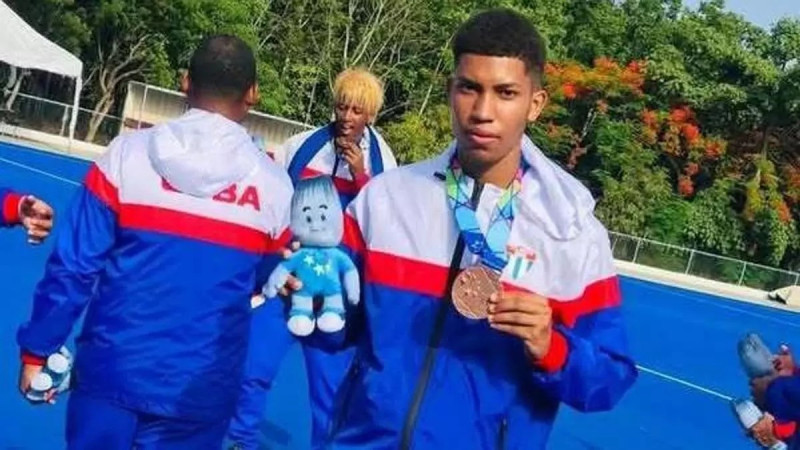 Imagen del desertor portero cubano Moisés David Torres Puig. (Fuente externa). Inter News Service