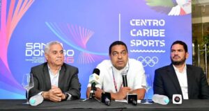 José Monegro ofreciendo detalles de los XXV Juegos Centroamericanos y del Caribe Santo Domingo 2026. (Fuente externa). Inter News Service