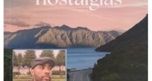 Portada del libro Poemario de Nostalgias de la autoría del novel escritor dominicano Jordi Vólquez (en el recuadro). Inter News Service