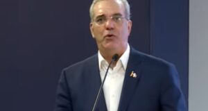 Luis Abinader fue proclamado del presidente del Partido Revolucionario Moderno por cuatro años. (Fuente externa). Inter News Service
