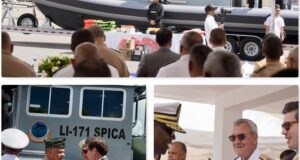 La presentación de la lancha donada por los Estados Unidos a la Armada de República Dominicana. (Fuente Oficial). Inter News Service